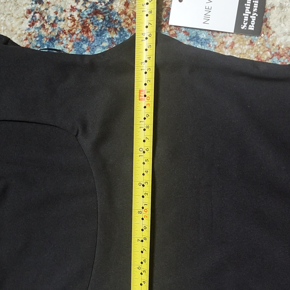 Nine West Black Women's Sculpting Bodysuit - Picture 4 of 9